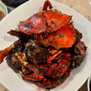 seafood restaurant with black pepper crab