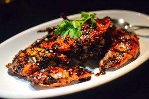 Black pepper crabs