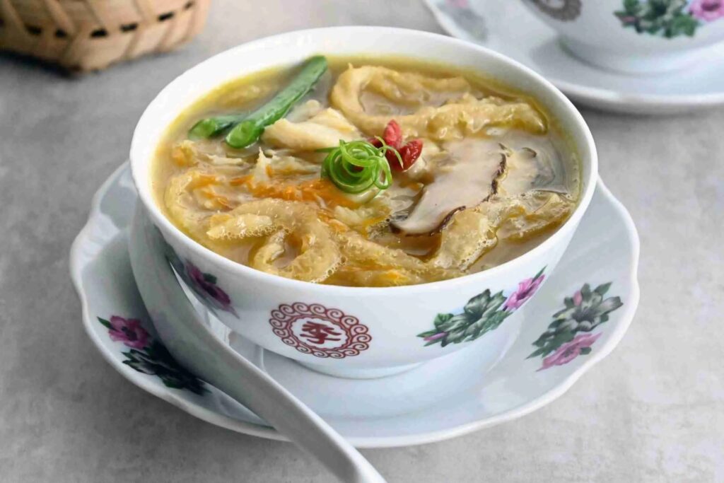 peppery fish maw soup
